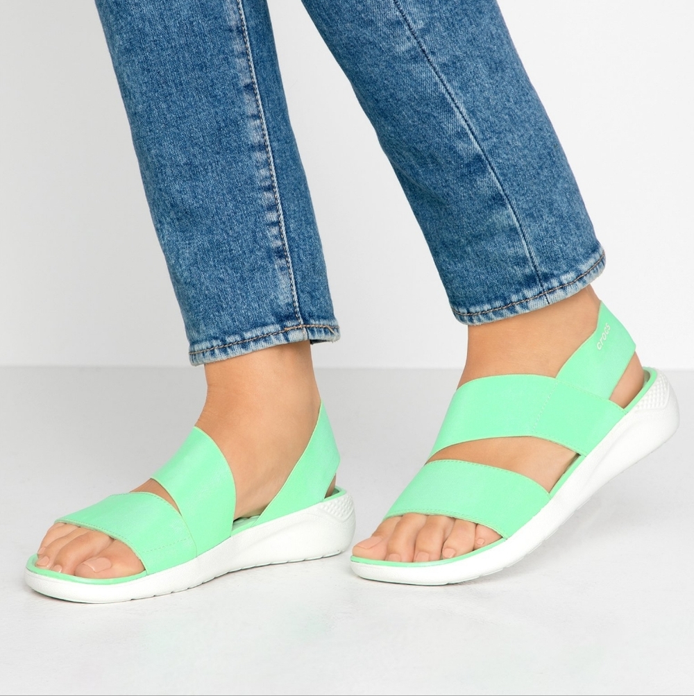 Crocs womens LiteRide Stretch Sandal Size W8